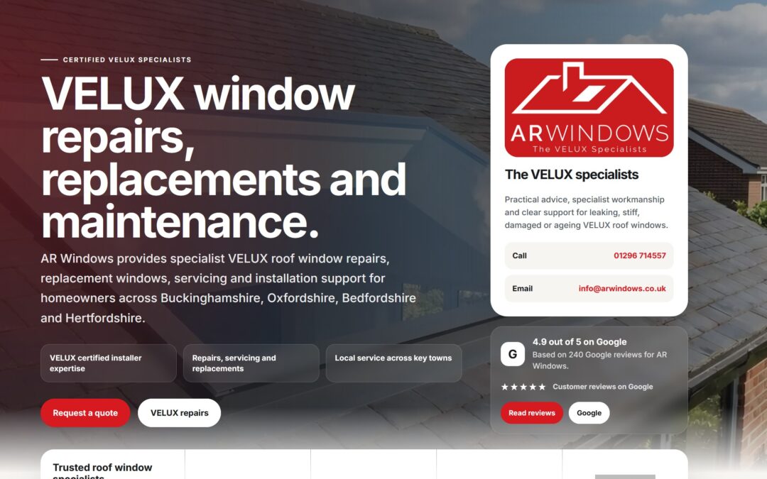 AR Windows Case Study – Website Redesign, SEO Rebuild and Digital Takeover