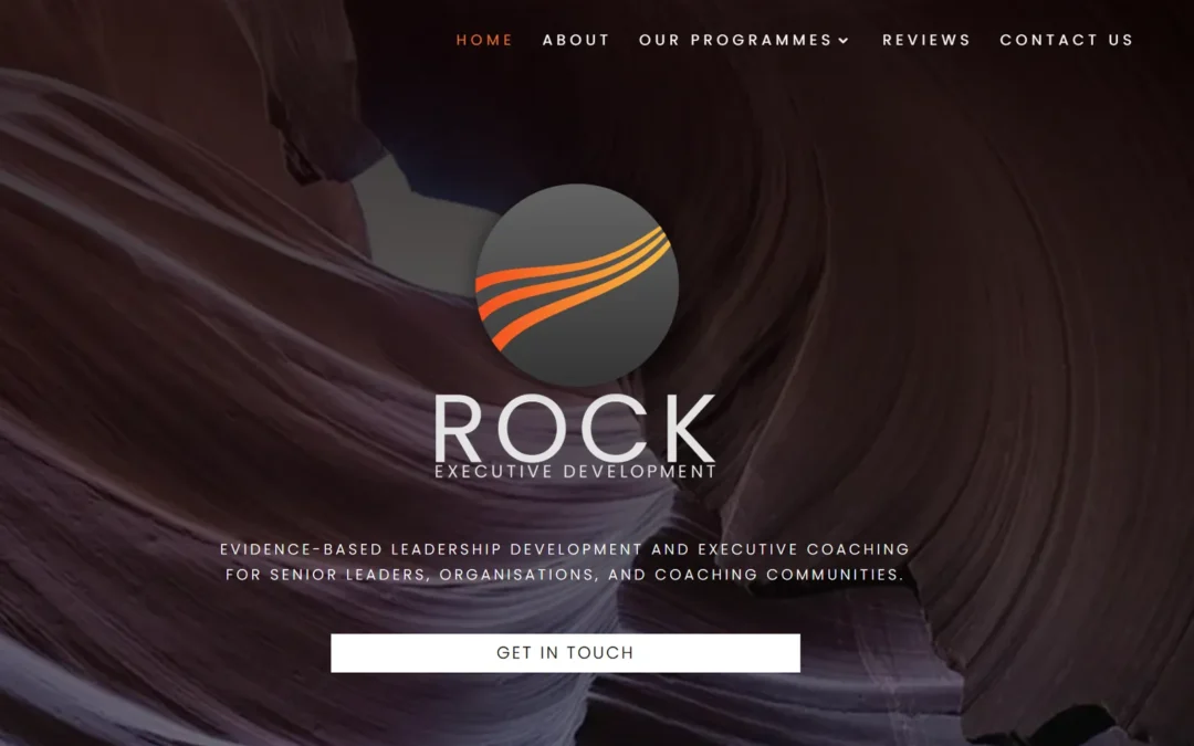 ROCK Executive Development Case Study | Branding & Website Design