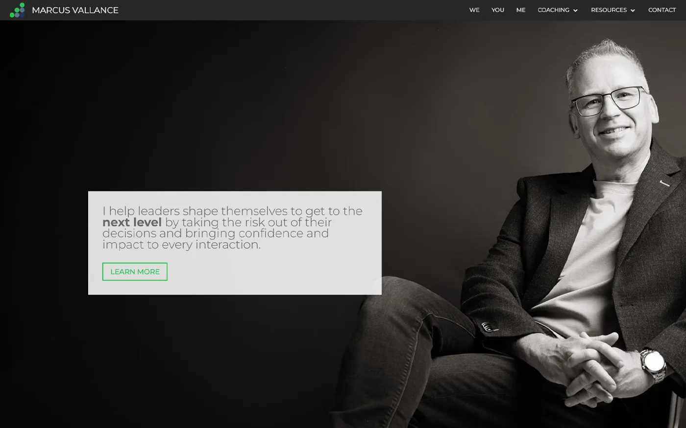 MVCP website design by Stuart Gould Design